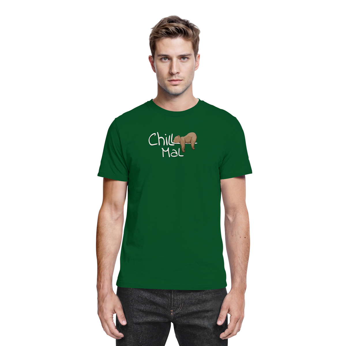Chill Mal schläfriger Braunbär - Premium Shirt