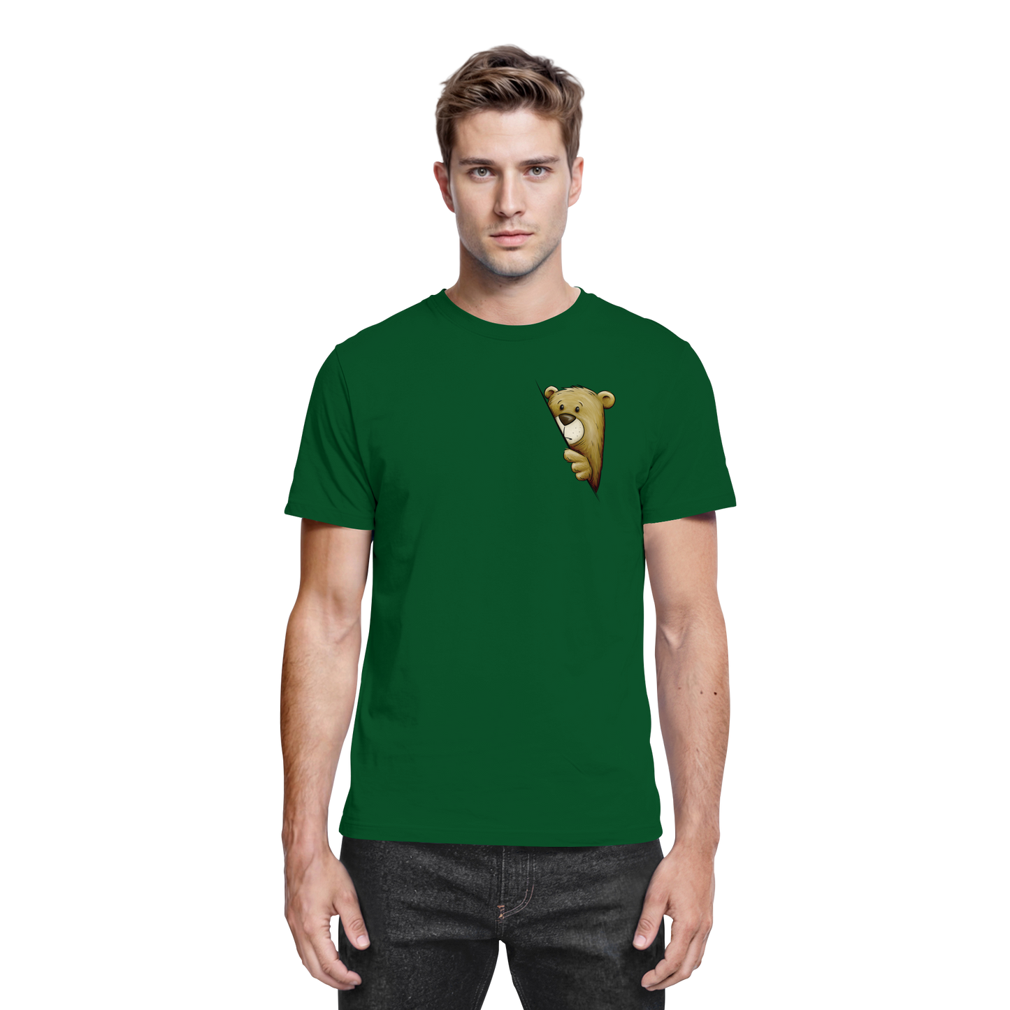 Funky Bär Illustration - Premium Shirt