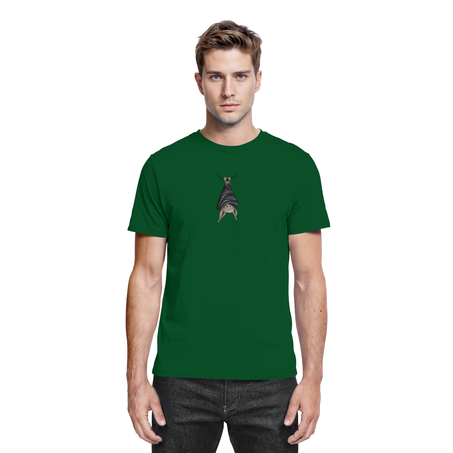 Lustig chillende Fledermaus - Premium Shirt
