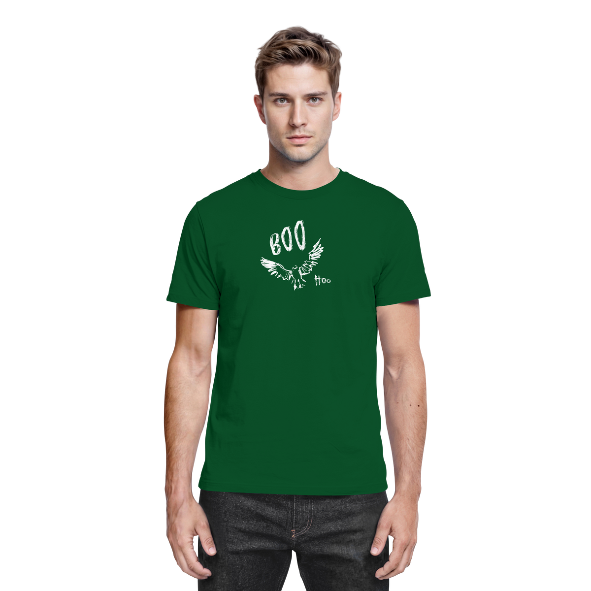 Boo Hoo! Fliegende Eule  - Premium Shirt