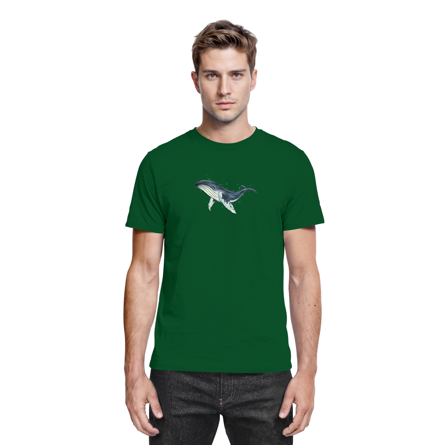 Tiefsee Ozean-Riese Buckelwal - Premium Shirt