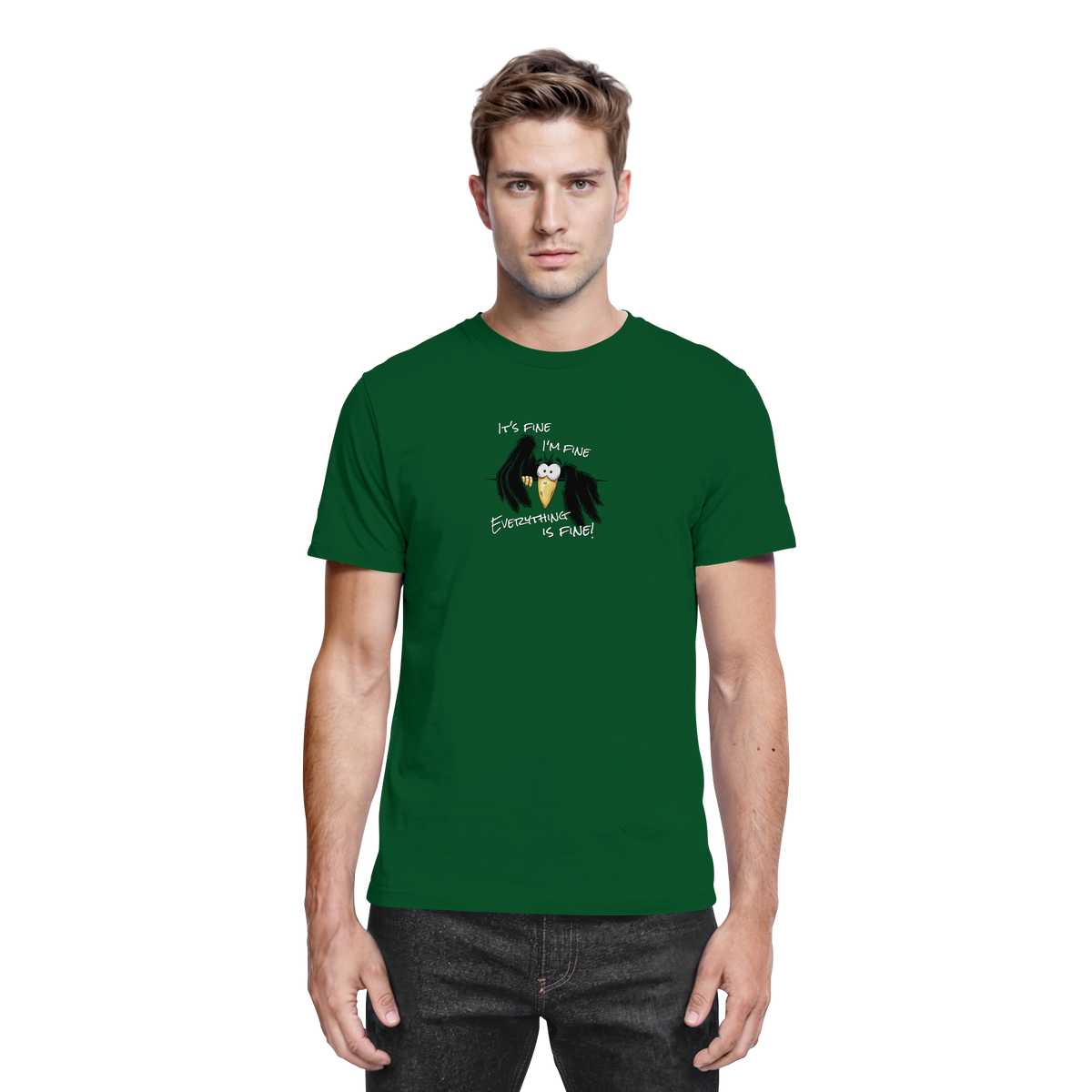 I’m Fine Rabe | Alles Gut Krähe - Premium Shirt