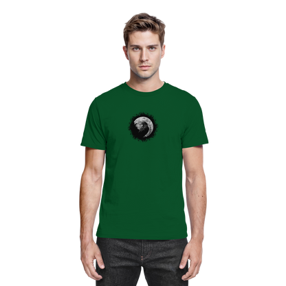 Schwarzer Rabe bei Vollmond  - Premium Shirt