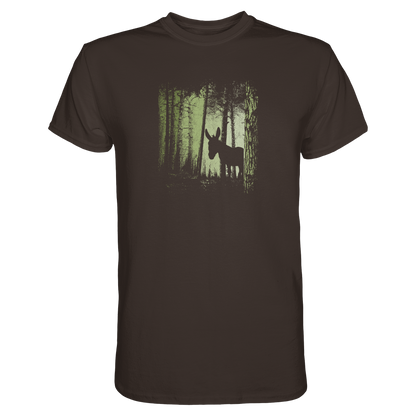 Esel im Zwielicht-Wald - Premium Shirt
