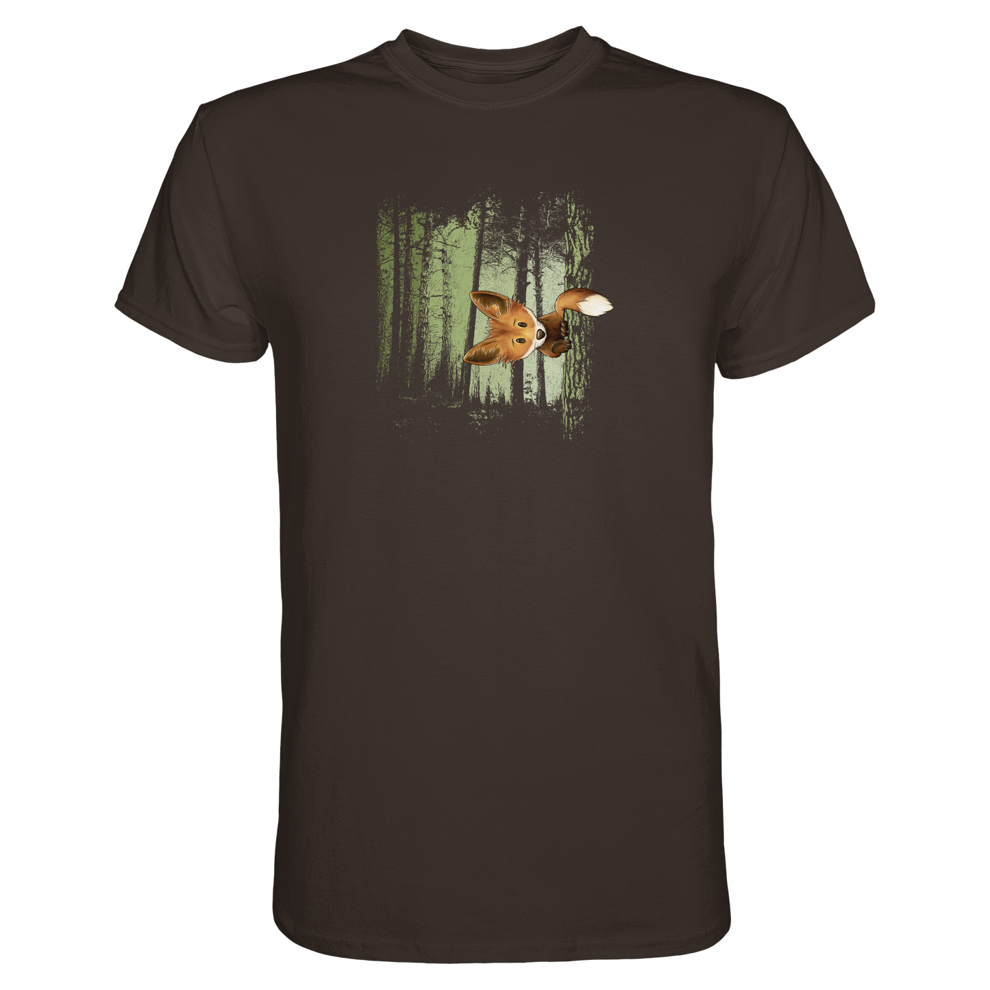 Fuchs im Zwielicht-Wald - Premium Shirt