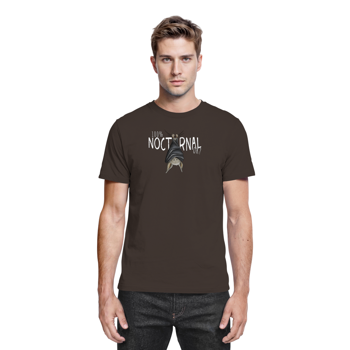 100% nachtaktive Fledermaus - Premium Shirt