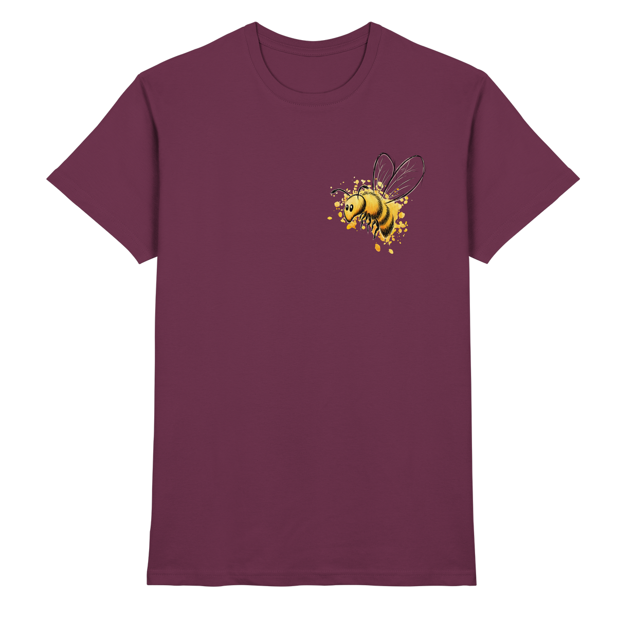 Lässige kleine Honig-Biene - Premium Shirt