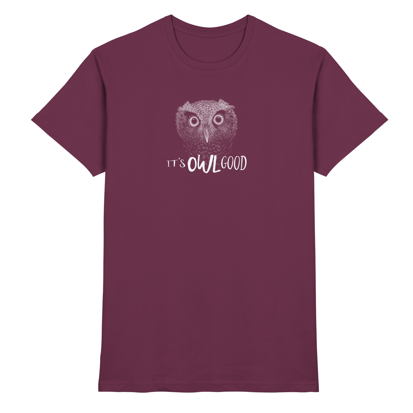 OWL Good | Kritzel-Kunst-Eule - Premium Shirt