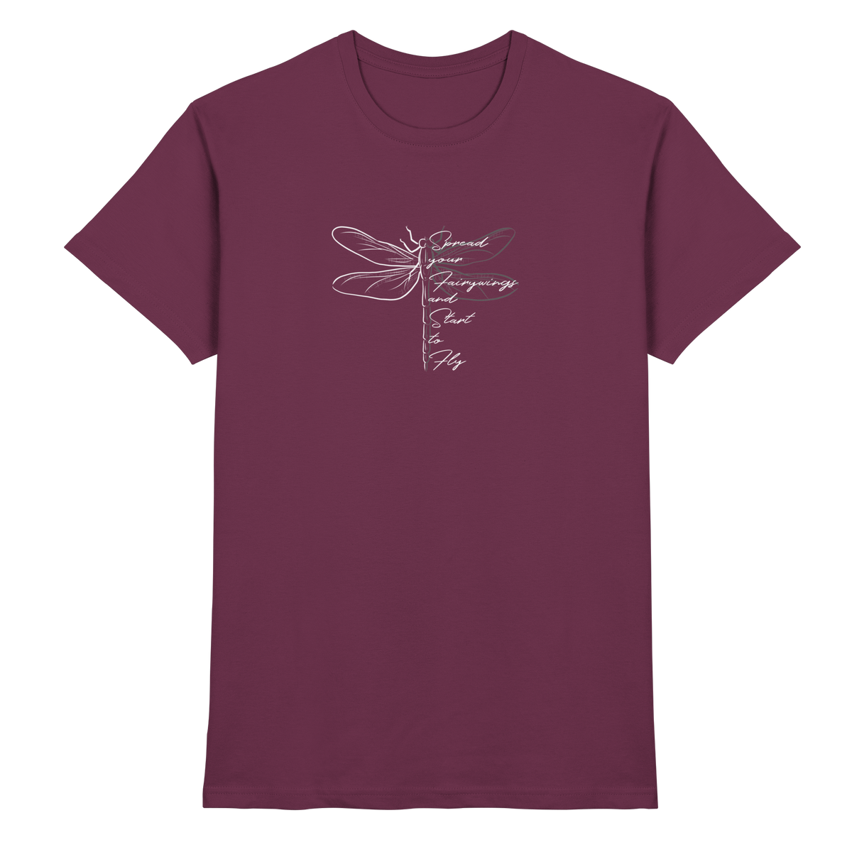 Breite die Flügel aus und flieg los | Libelle - Premium Shirt