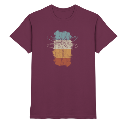 Retro Kunst Libelle | Vintage Dragonfly - Premium Shirt