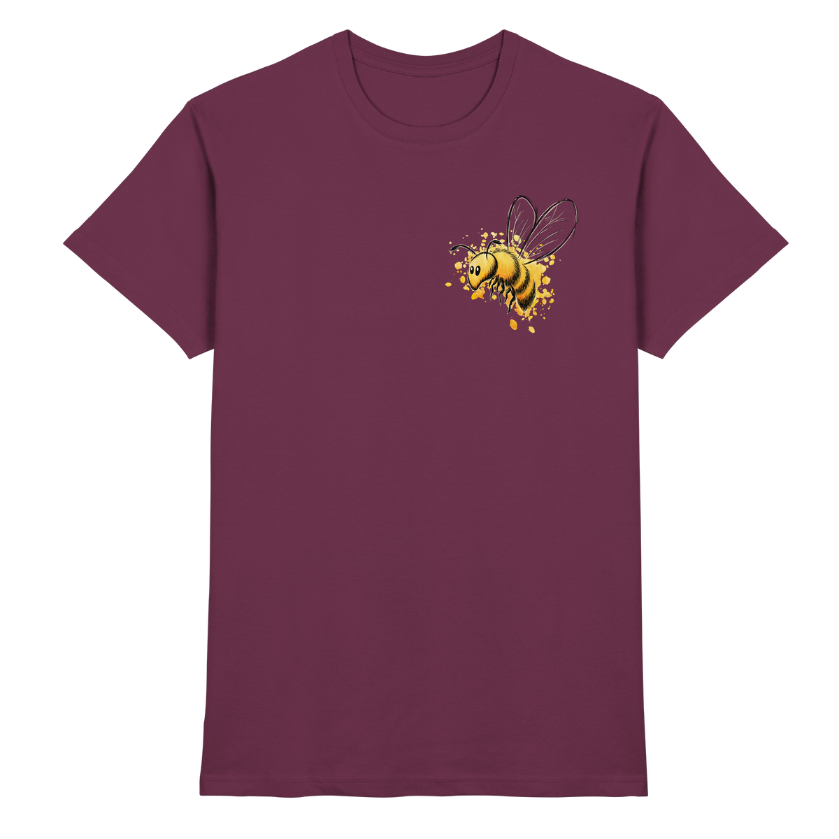 Lässige kleine Honig-Biene - Premium Shirt
