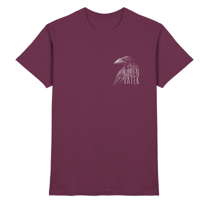Rabenvater schwarzer Rabe Krähe - Premium Shirt