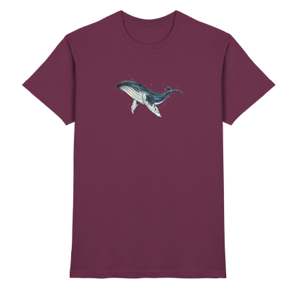 Tiefsee Ozean-Riese Buckelwal - Premium Shirt