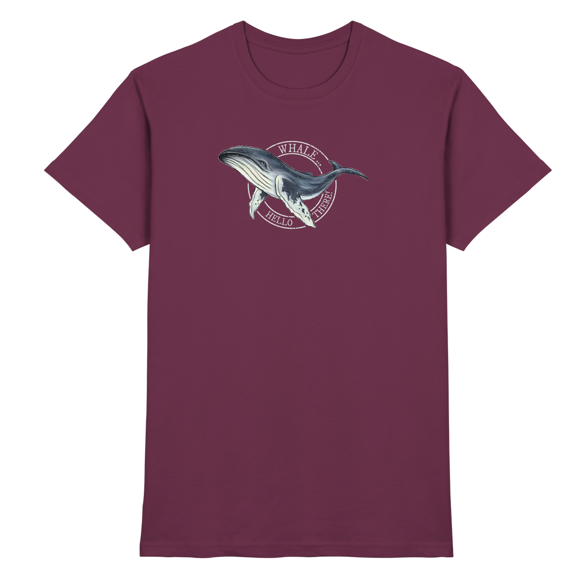 Whale, Hello There | Buckelwal - Premium Shirt