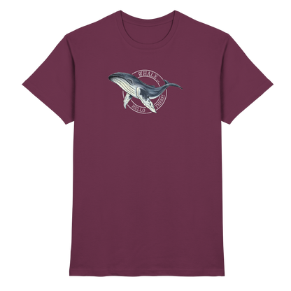Whale, Hello There | Buckelwal - Premium Shirt