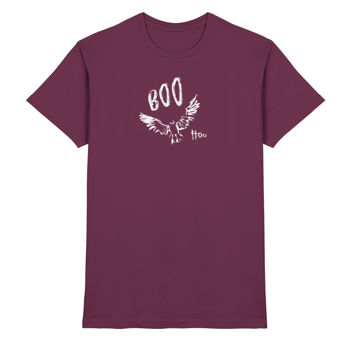Boo Hoo! Fliegende Eule  - Premium Shirt