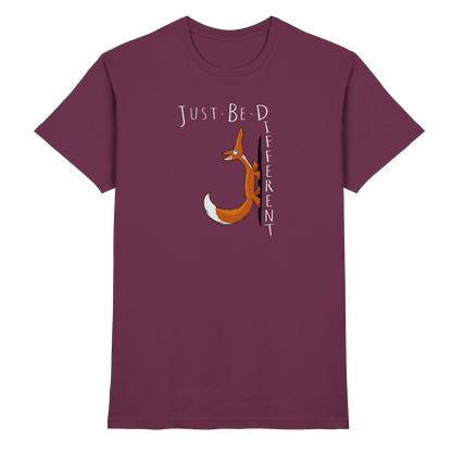 Just Be Different | Sei Anders, kleiner Fuchs - Premium Shirt