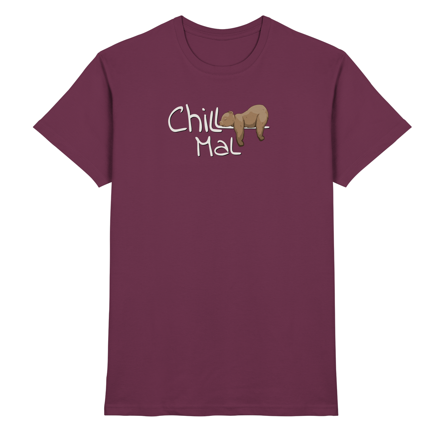 Chill Mal schläfriger Braunbär - Premium Shirt