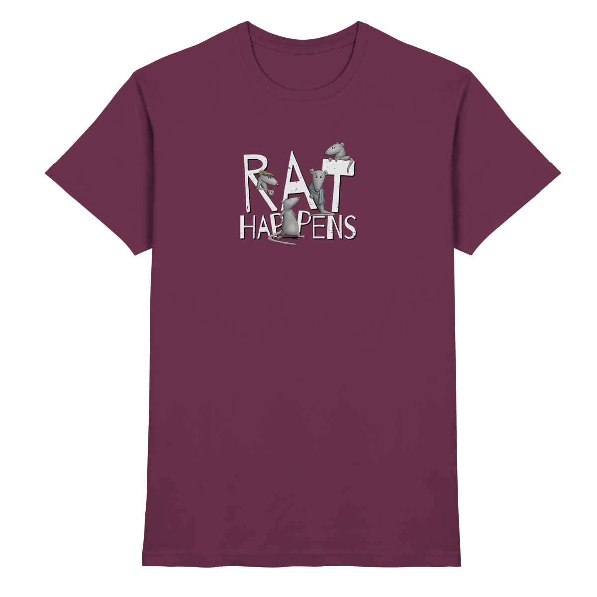 Rat Happens Ratten - Premium Shirt