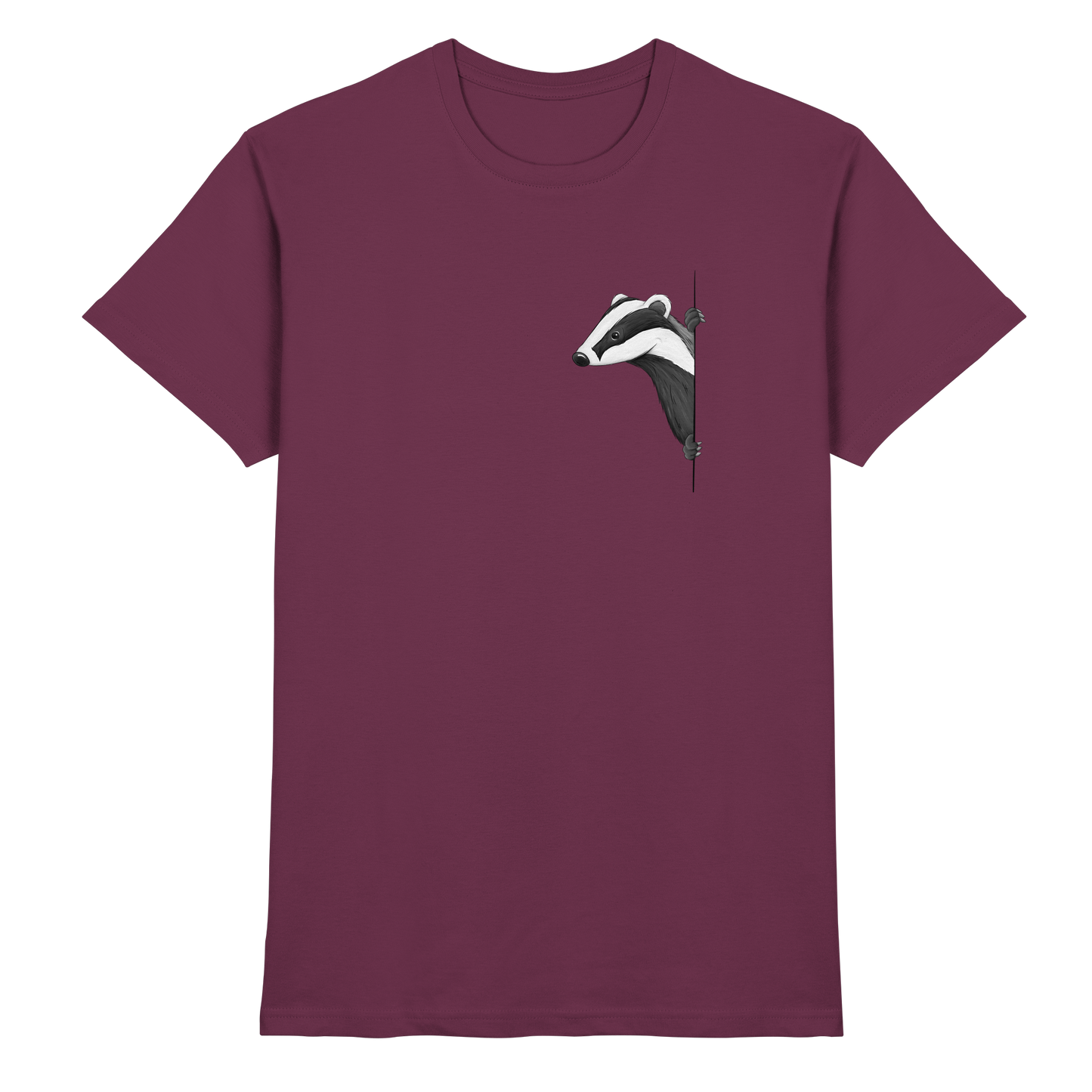 Lässiger Dachs Meister Grimbart - Premium Shirt