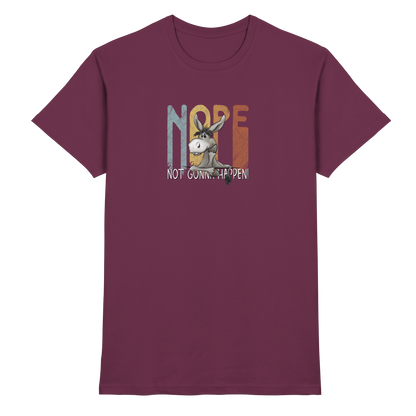 Nope | bockiger Esel - Premium Shirt