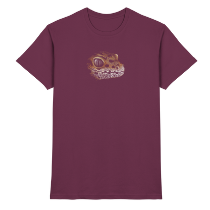 Leopard Gecko Skizze Kritzelkunst - Premium Shirt