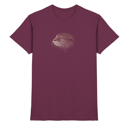 Otter Bleistift Zeichnung KritzelKunst - Premium Shirt