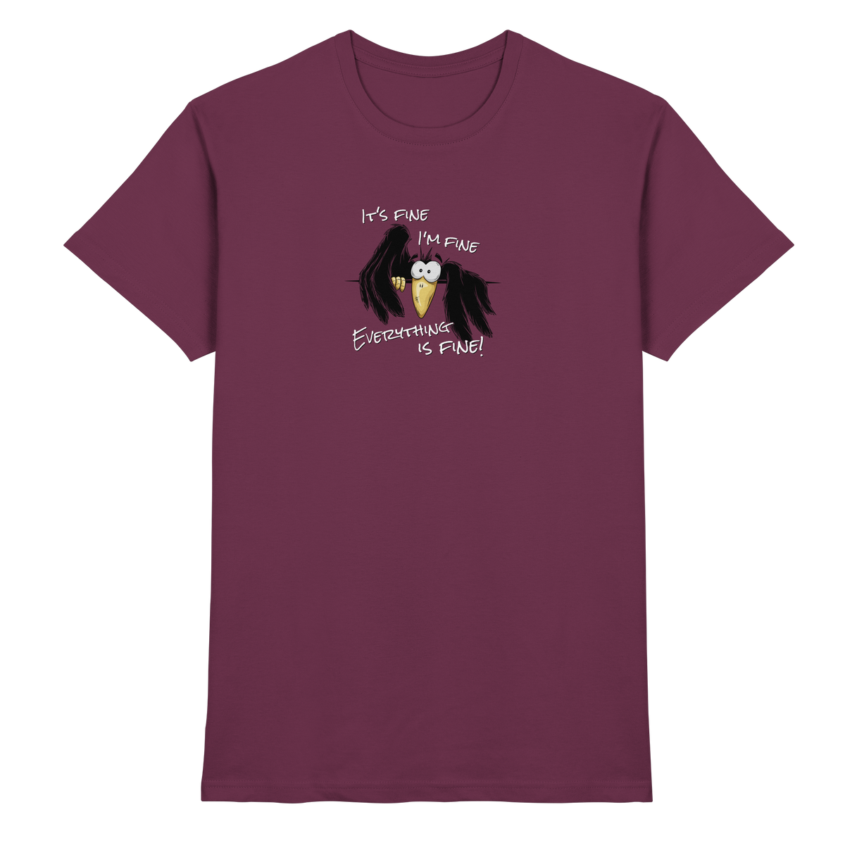 I’m Fine Rabe | Alles Gut Krähe - Premium Shirt