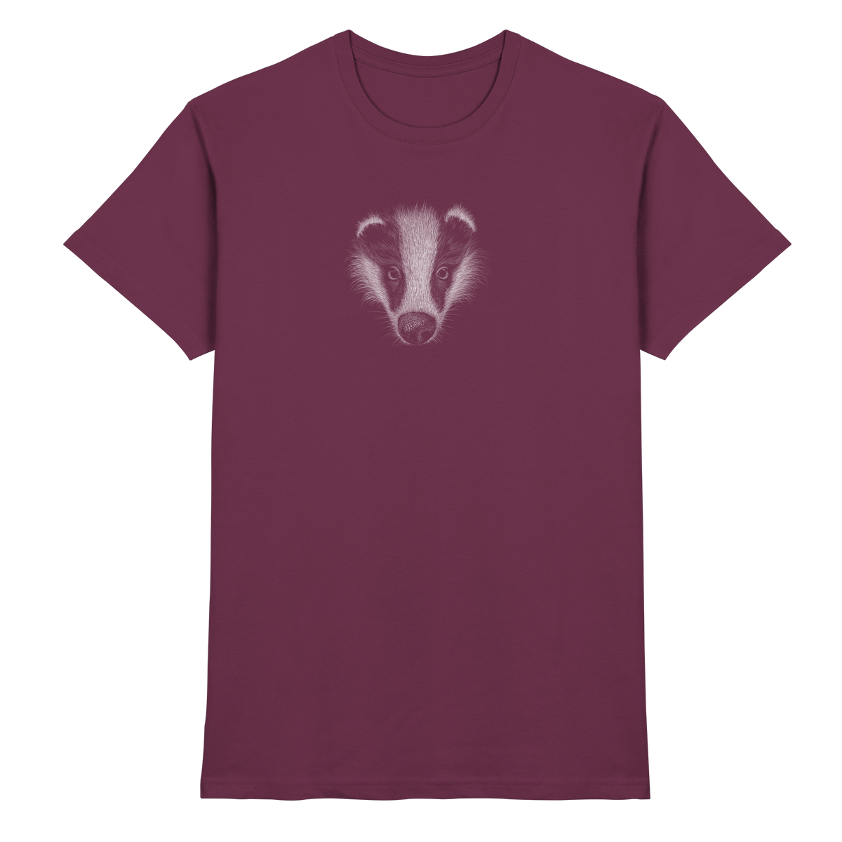 Kritzel-Kunst Dachs Illustration - Premium Shirt