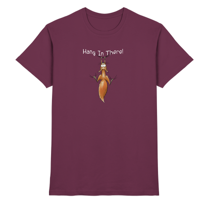 Hang In There | Lässiges Eichhörnchen - Premium Shirt