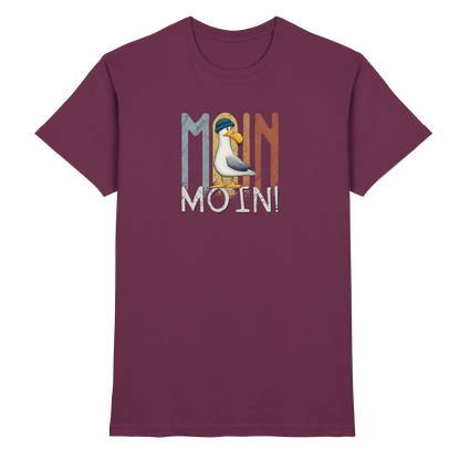Moin Moin norddeutsche Möwe - Premium Shirt