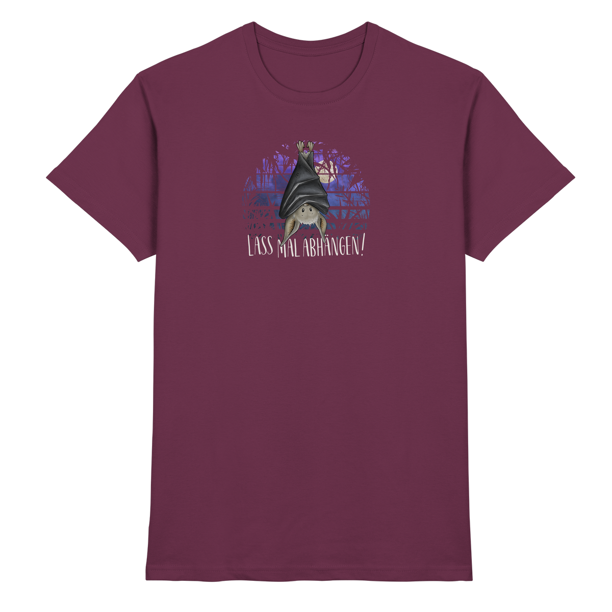 Lass mal abhängen Fledermaus - Premium Shirt
