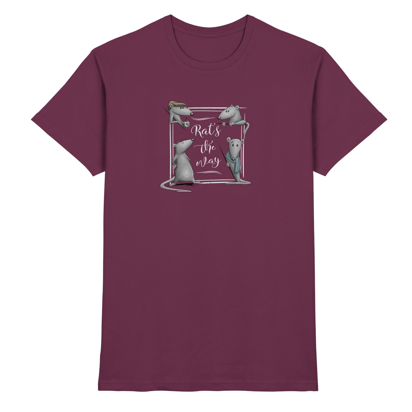 Rat’s The Way Kaffeehaus Ratten - Premium Shirt