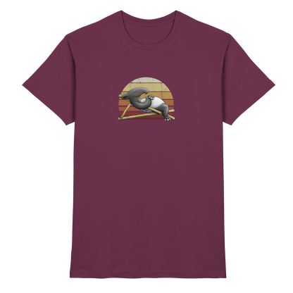 Lässiger Retro Sundown Tapir - Premium Shirt