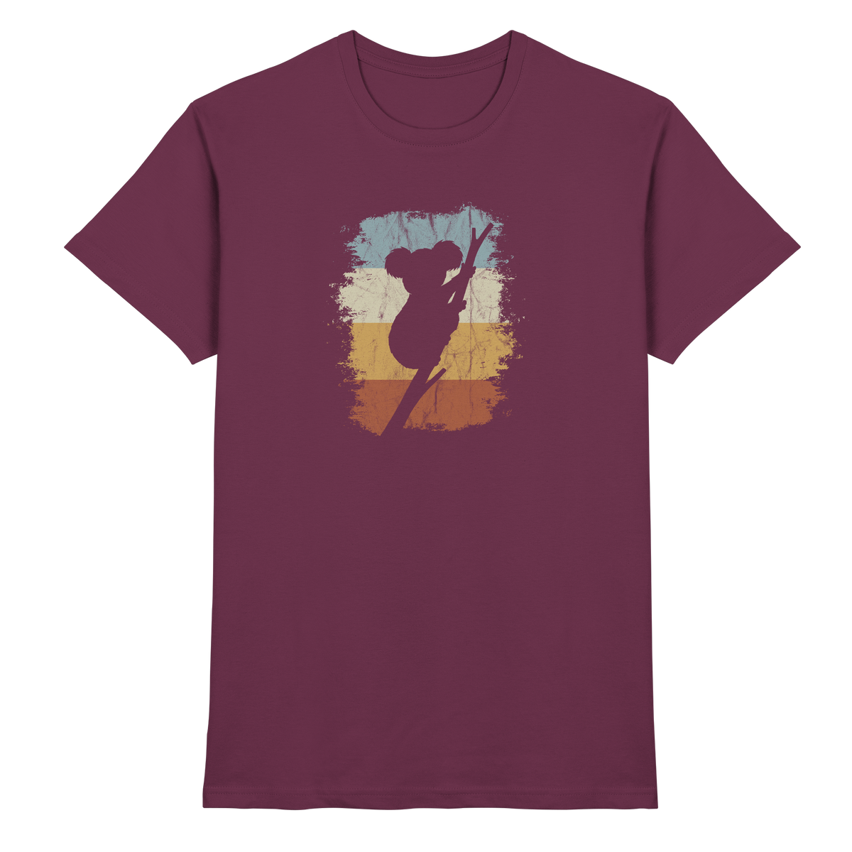 Retro kletternder Koala-Bär - Premium Shirt