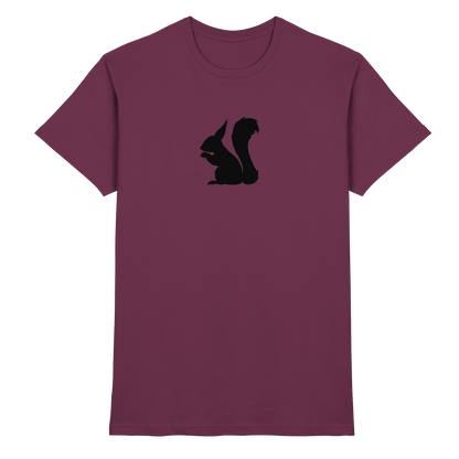 Eichhörnchen Silhouette - Premium Shirt
