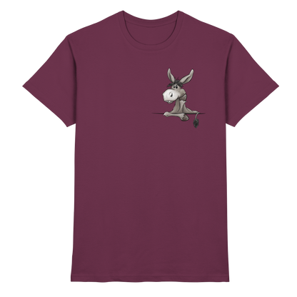 Lustiger lässiger Esel - Premium Shirt