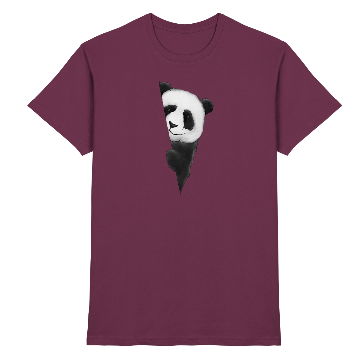 Panda Bär Illustration - Premium Shirt