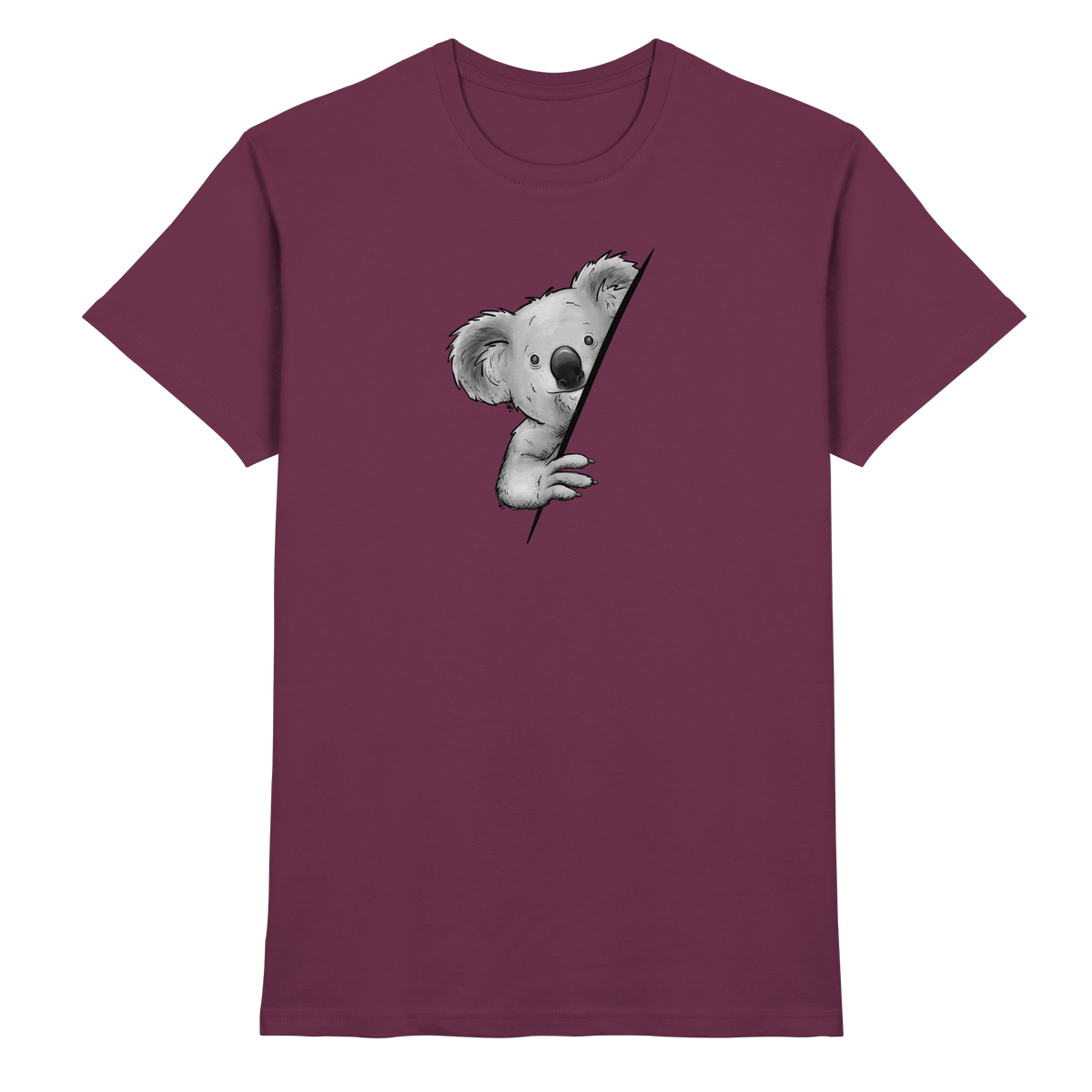 Koala Bär Illustration - Premium Shirt