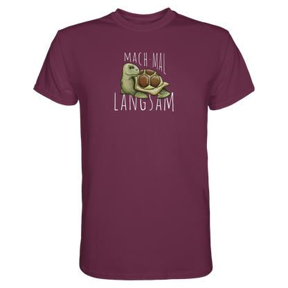 Mach mal langsam Schildkröte - Premium Shirt