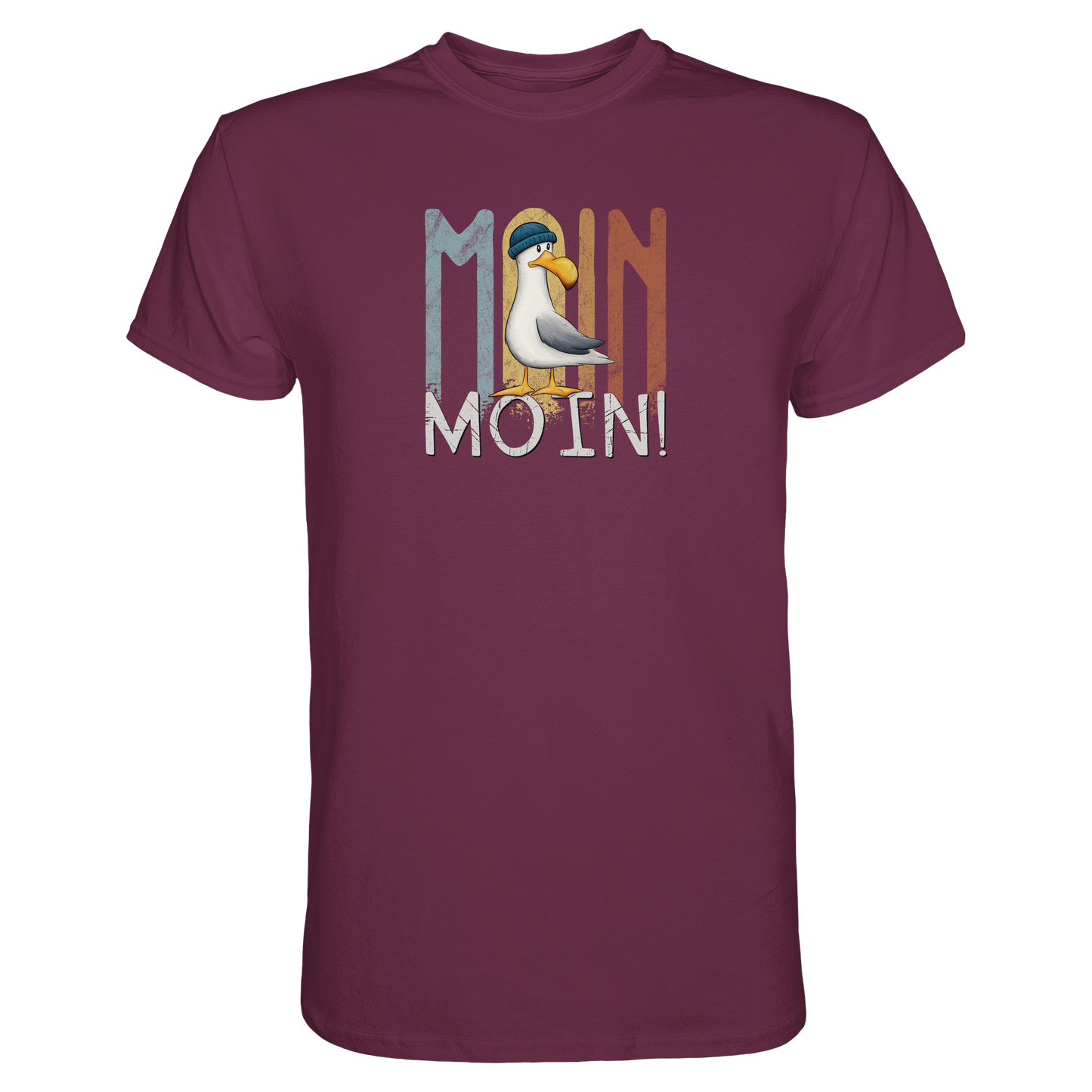 Moin Moin norddeutsche Möwe - Premium Shirt