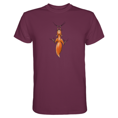 Rotes Eichhörnchen hängt ab - Premium Shirt