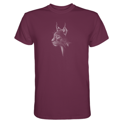 Luchs Kritzelkunst Wildkatze Illustration - Premium Shirt