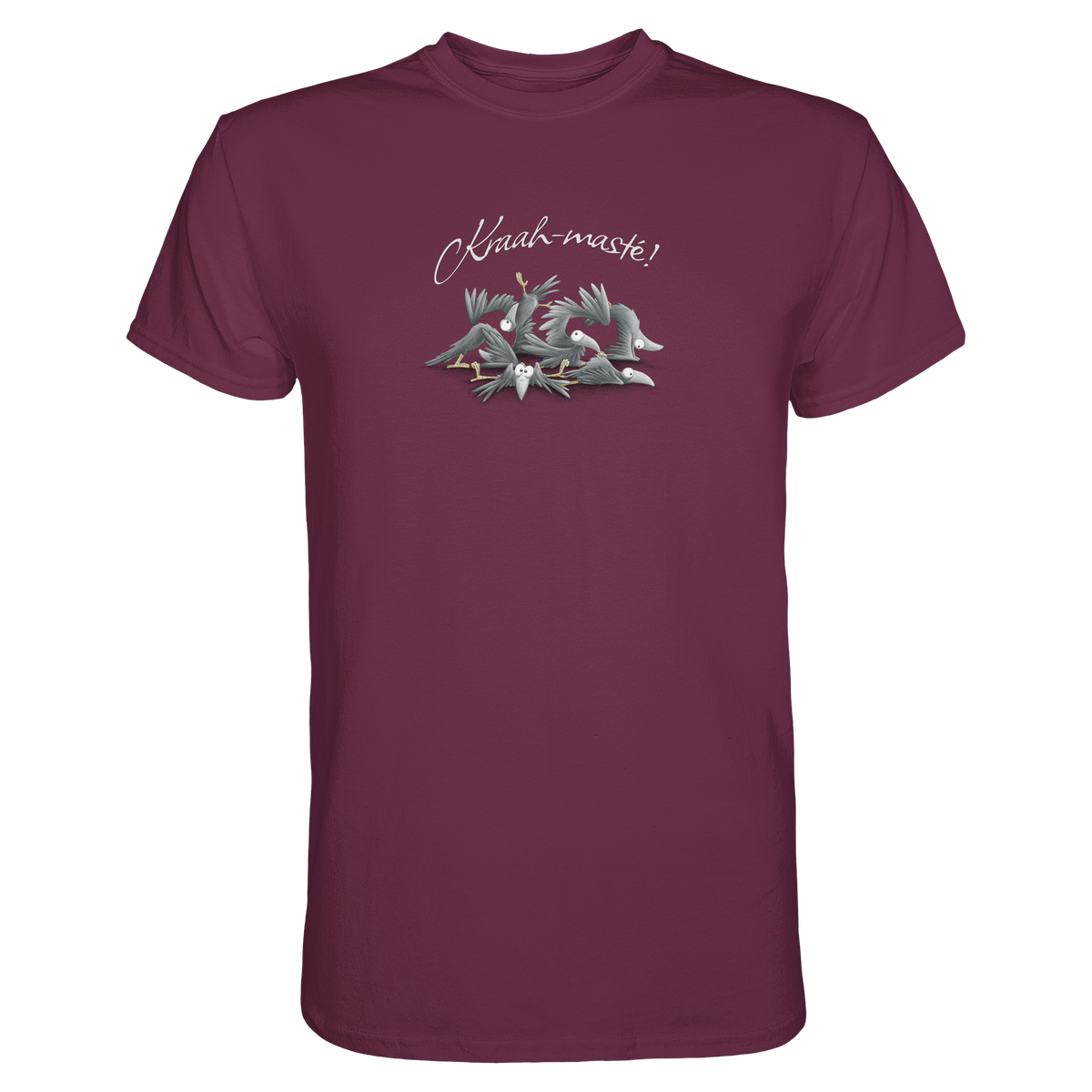 Kraah-masté! Yoga Raben Krähen - Premium Shirt