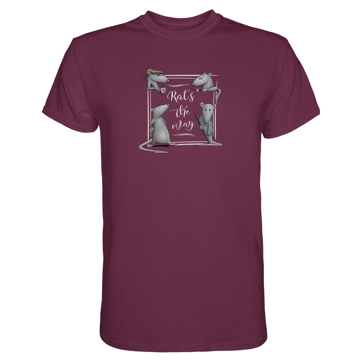 Rat’s The Way Kaffeehaus Ratten - Premium Shirt