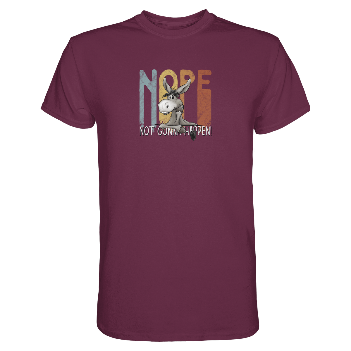 Nope | bockiger Esel - Premium Shirt