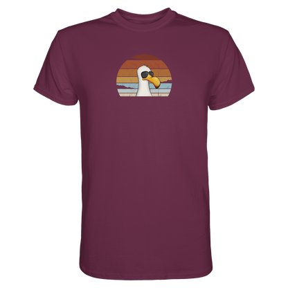 Cool lässige Retro Möwe - Premium Shirt