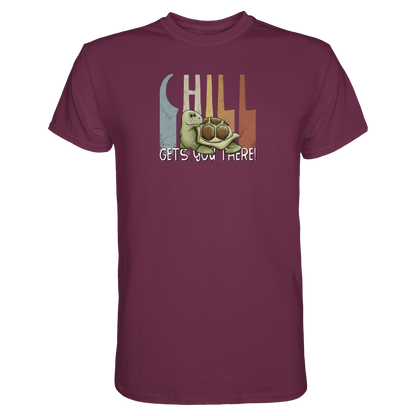 Gechillt gemütliche Schildkröte - Premium Shirt