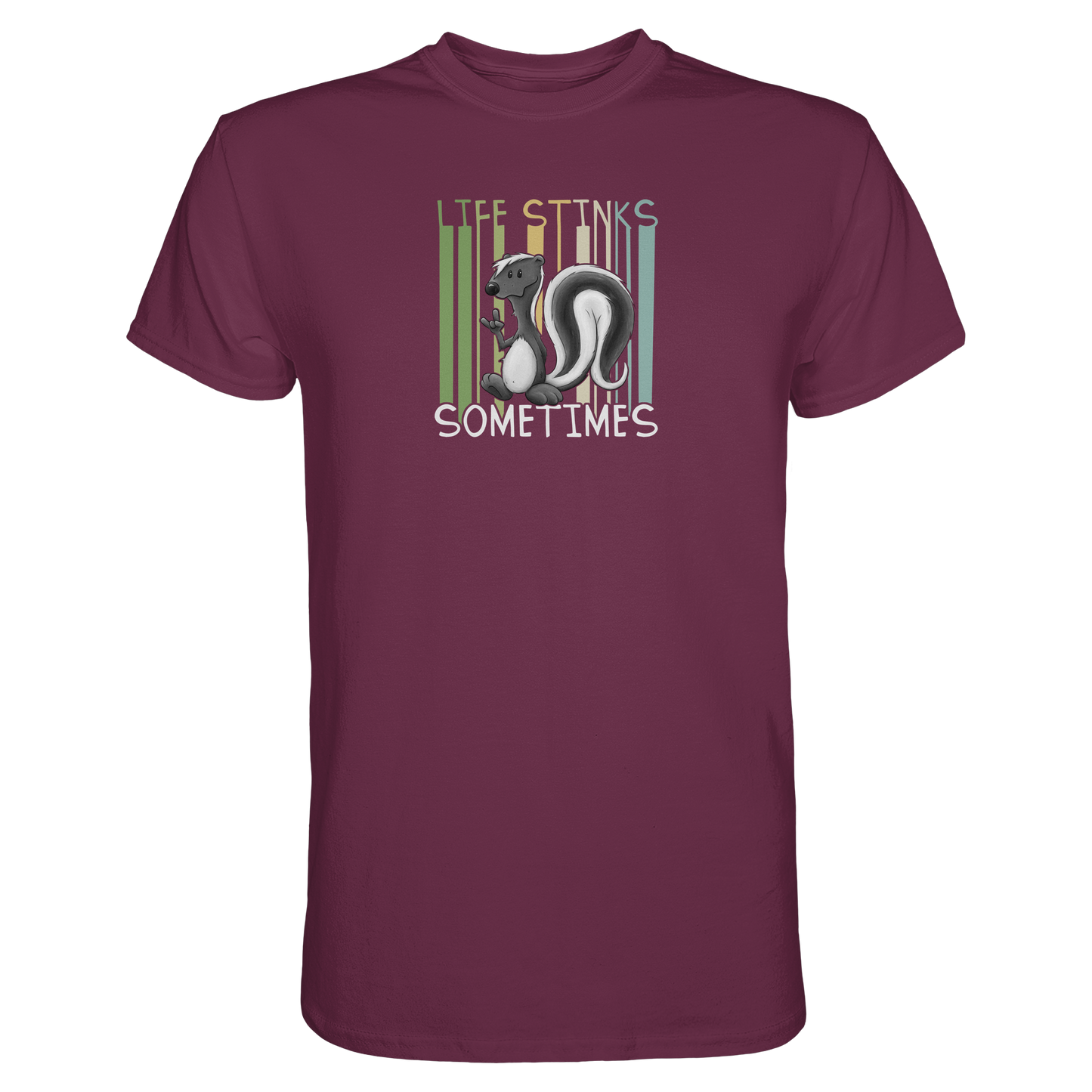 Life Stinks Sometimes Stinktier Weisheit - Premium Shirt