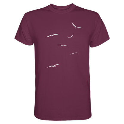 Vogelschwarm – Traum vom Fliegen - Premium Shirt